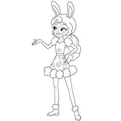 Dibujo para colorear: Enchantimals (Dibujos Animados y Series Animadas) #186391 - Dibujos para Colorear e Imprimir Gratis