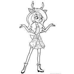 Dibujo para colorear: Enchantimals (Dibujos Animados y Series Animadas) #186394 - Dibujos para Colorear e Imprimir Gratis