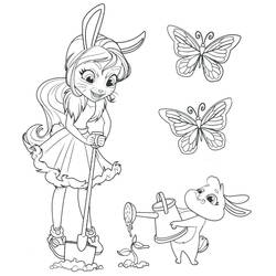 Dibujo para colorear: Enchantimals (Dibujos Animados y Series Animadas) #186397 - Dibujos para Colorear e Imprimir Gratis