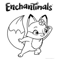 Dibujo para colorear: Enchantimals (Dibujos Animados y Series Animadas) #186401 - Dibujos para Colorear e Imprimir Gratis