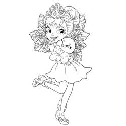 Dibujo para colorear: Enchantimals (Dibujos Animados y Series Animadas) #186402 - Dibujos para Colorear e Imprimir Gratis