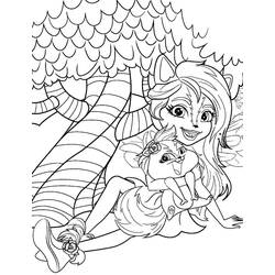 Dibujo para colorear: Enchantimals (Dibujos Animados y Series Animadas) #186403 - Dibujos para Colorear e Imprimir Gratis