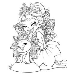 Dibujo para colorear: Enchantimals (Dibujos Animados y Series Animadas) #186410 - Dibujos para Colorear e Imprimir Gratis
