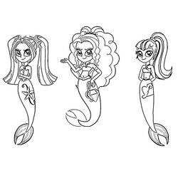 Dibujo para colorear: Equestria Girls (Dibujos Animados y Series Animadas) #197781 - Dibujos para Colorear e Imprimir Gratis