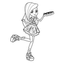 Dibujo para colorear: Equestria Girls (Dibujos Animados y Series Animadas) #197784 - Dibujos para Colorear e Imprimir Gratis