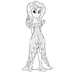 Dibujo para colorear: Equestria Girls (Dibujos Animados y Series Animadas) #197786 - Dibujos para Colorear e Imprimir Gratis