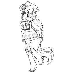 Dibujo para colorear: Equestria Girls (Dibujos Animados y Series Animadas) #197789 - Dibujos para Colorear e Imprimir Gratis