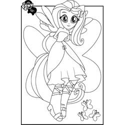 Dibujo para colorear: Equestria Girls (Dibujos Animados y Series Animadas) #197793 - Dibujos para Colorear e Imprimir Gratis