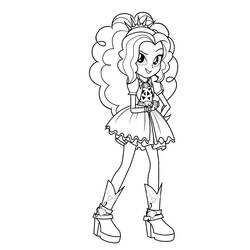 Dibujo para colorear: Equestria Girls (Dibujos Animados y Series Animadas) #197800 - Dibujos para Colorear e Imprimir Gratis