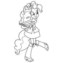 Dibujo para colorear: Equestria Girls (Dibujos Animados y Series Animadas) #197812 - Dibujos para Colorear e Imprimir Gratis