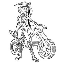 Dibujo para colorear: Equestria Girls (Dibujos Animados y Series Animadas) #197814 - Dibujos para Colorear e Imprimir Gratis