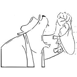 Dibujo para colorear: Ernest y Celestine (Dibujos Animados y Series Animadas) #190705 - Dibujos para Colorear e Imprimir Gratis