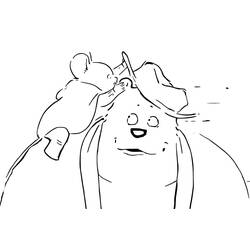 Dibujo para colorear: Ernest y Celestine (Dibujos Animados y Series Animadas) #190706 - Dibujos para Colorear e Imprimir Gratis