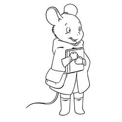 Dibujo para colorear: Ernest y Celestine (Dibujos Animados y Series Animadas) #190709 - Dibujos para Colorear e Imprimir Gratis