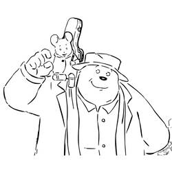 Dibujo para colorear: Ernest y Celestine (Dibujos Animados y Series Animadas) #190713 - Dibujos para Colorear e Imprimir Gratis