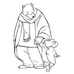 Dibujo para colorear: Ernest y Celestine (Dibujos Animados y Series Animadas) #190717 - Dibujos para Colorear e Imprimir Gratis