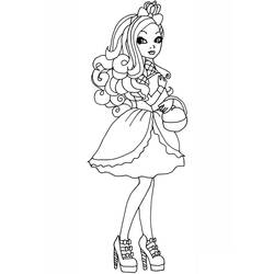 Dibujo para colorear: Ever After High (Dibujos Animados y Series Animadas) #207932 - Dibujos para Colorear e Imprimir Gratis