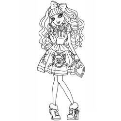 Dibujo para colorear: Ever After High (Dibujos Animados y Series Animadas) #207936 - Dibujos para Colorear e Imprimir Gratis