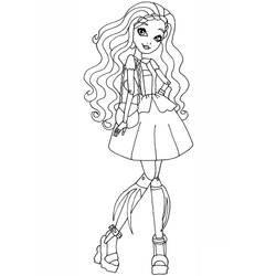 Dibujo para colorear: Ever After High (Dibujos Animados y Series Animadas) #207945 - Dibujos para Colorear e Imprimir Gratis