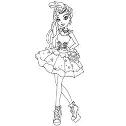 Dibujo para colorear: Ever After High (Dibujos Animados y Series Animadas) #207952 - Dibujos para Colorear e Imprimir Gratis