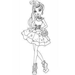 Dibujo para colorear: Ever After High (Dibujos Animados y Series Animadas) #207953 - Dibujos para Colorear e Imprimir Gratis