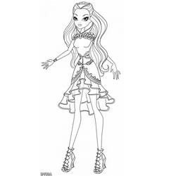Dibujo para colorear: Ever After High (Dibujos Animados y Series Animadas) #207959 - Dibujos para Colorear e Imprimir Gratis