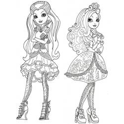Dibujo para colorear: Ever After High (Dibujos Animados y Series Animadas) #207962 - Dibujos para Colorear e Imprimir Gratis
