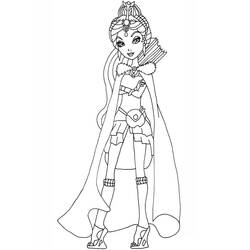 Dibujo para colorear: Ever After High (Dibujos Animados y Series Animadas) #207963 - Dibujos para Colorear e Imprimir Gratis