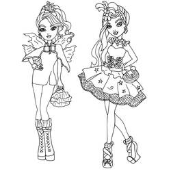 Dibujo para colorear: Ever After High (Dibujos Animados y Series Animadas) #207966 - Dibujos para Colorear e Imprimir Gratis