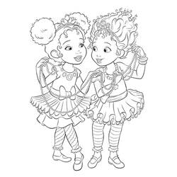 Dibujo para colorear: Fancy Nancy (Dibujos Animados y Series Animadas) #208431 - Dibujos para Colorear e Imprimir Gratis