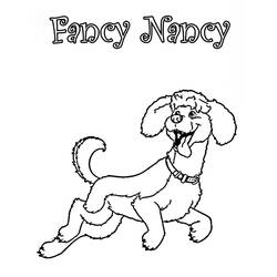 Dibujo para colorear: Fancy Nancy (Dibujos Animados y Series Animadas) #208433 - Dibujos para Colorear e Imprimir Gratis