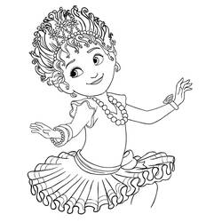 Dibujo para colorear: Fancy Nancy (Dibujos Animados y Series Animadas) #208435 - Dibujos para Colorear e Imprimir Gratis