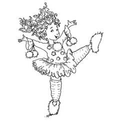 Dibujo para colorear: Fancy Nancy (Dibujos Animados y Series Animadas) #208436 - Dibujos para Colorear e Imprimir Gratis