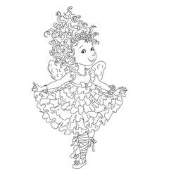 Dibujo para colorear: Fancy Nancy (Dibujos Animados y Series Animadas) #208438 - Dibujos para Colorear e Imprimir Gratis