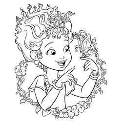 Dibujo para colorear: Fancy Nancy (Dibujos Animados y Series Animadas) #208440 - Dibujos para Colorear e Imprimir Gratis
