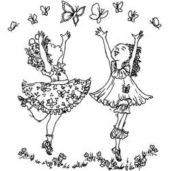 Dibujo para colorear: Fancy Nancy (Dibujos Animados y Series Animadas) #208443 - Dibujos para Colorear e Imprimir Gratis
