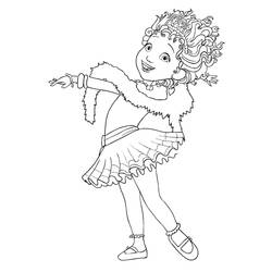 Dibujo para colorear: Fancy Nancy (Dibujos Animados y Series Animadas) #208444 - Dibujos para Colorear e Imprimir Gratis