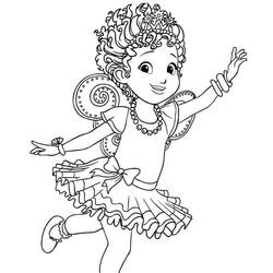 Dibujo para colorear: Fancy Nancy (Dibujos Animados y Series Animadas) #208445 - Dibujos para Colorear e Imprimir Gratis