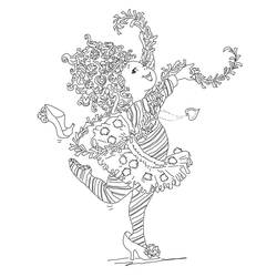 Dibujo para colorear: Fancy Nancy (Dibujos Animados y Series Animadas) #208446 - Dibujos para Colorear e Imprimir Gratis
