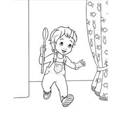 Dibujos para colorear: Fancy Nancy - Dibujos para Colorear e Imprimir Gratis