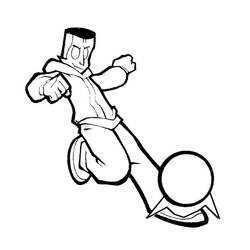 Dibujos para colorear: Foot 2 Rue - Dibujos para Colorear e Imprimir Gratis