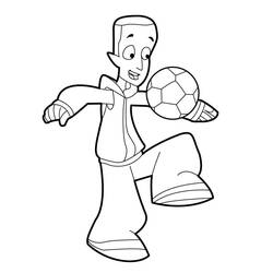 Dibujo para colorear: Foot 2 Rue (Dibujos Animados y Series Animadas) #216837 - Dibujos para Colorear e Imprimir Gratis