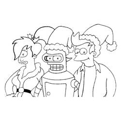 Dibujo para colorear: Futurama (Dibujos Animados y Series Animadas) #206518 - Dibujos para Colorear e Imprimir Gratis