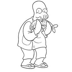 Dibujo para colorear: Futurama (Dibujos Animados y Series Animadas) #206519 - Dibujos para Colorear e Imprimir Gratis