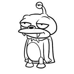 Dibujo para colorear: Futurama (Dibujos Animados y Series Animadas) #206520 - Dibujos para Colorear e Imprimir Gratis