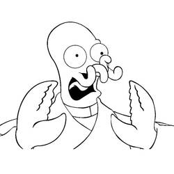 Dibujo para colorear: Futurama (Dibujos Animados y Series Animadas) #206526 - Dibujos para Colorear e Imprimir Gratis