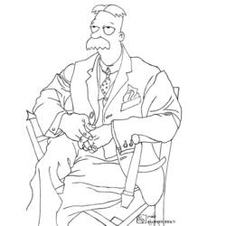 Dibujo para colorear: Futurama (Dibujos Animados y Series Animadas) #48382 - Dibujos para Colorear e Imprimir Gratis