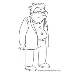 Dibujo para colorear: Futurama (Dibujos Animados y Series Animadas) #48421 - Dibujos para Colorear e Imprimir Gratis