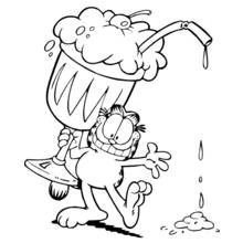 Dibujo Garfield (Dibujos Animados y Series Animadas) #26133 para imprimir y colorear