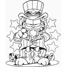 Dibujo Garfield (Dibujos Animados y Series Animadas) #26143 para imprimir y colorear